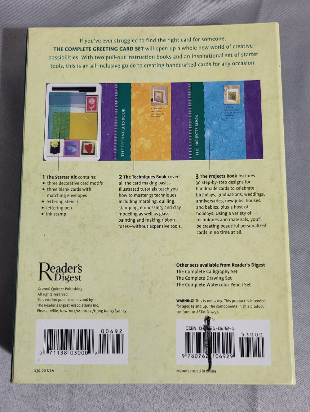 Reader's Digest The Complete Greeting Card Set Floodgate & Hoad 2006 Like New - Picture 5 of 9